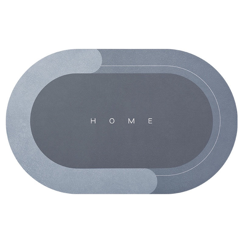 Fast-Drying Diatomite Bath Mat - Super Absorbent & Non-Slip